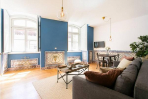 JP39 - Baixa 18th century tiles apartment with 2 bdr!